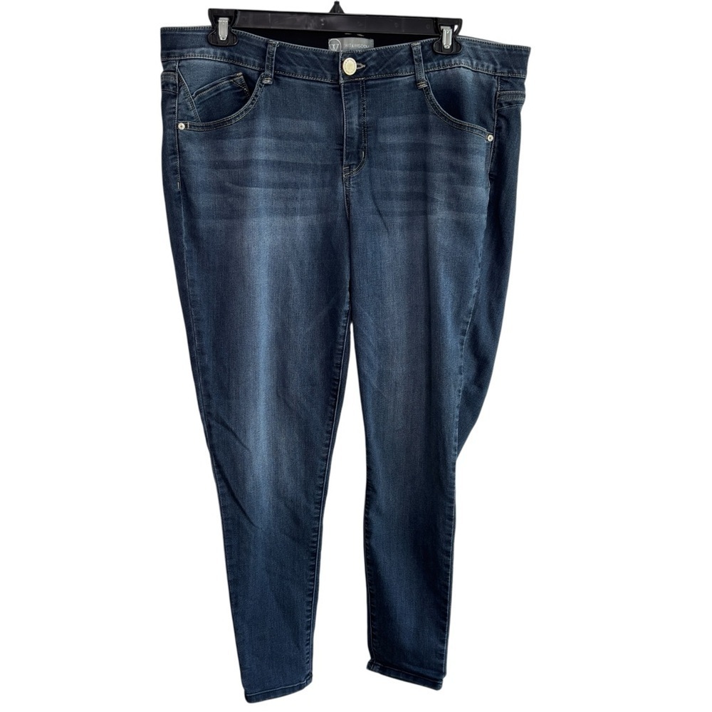 Wit & Wisdom Jeans Womens Plus Size 20W Stretch Denim Comfort Waist Band